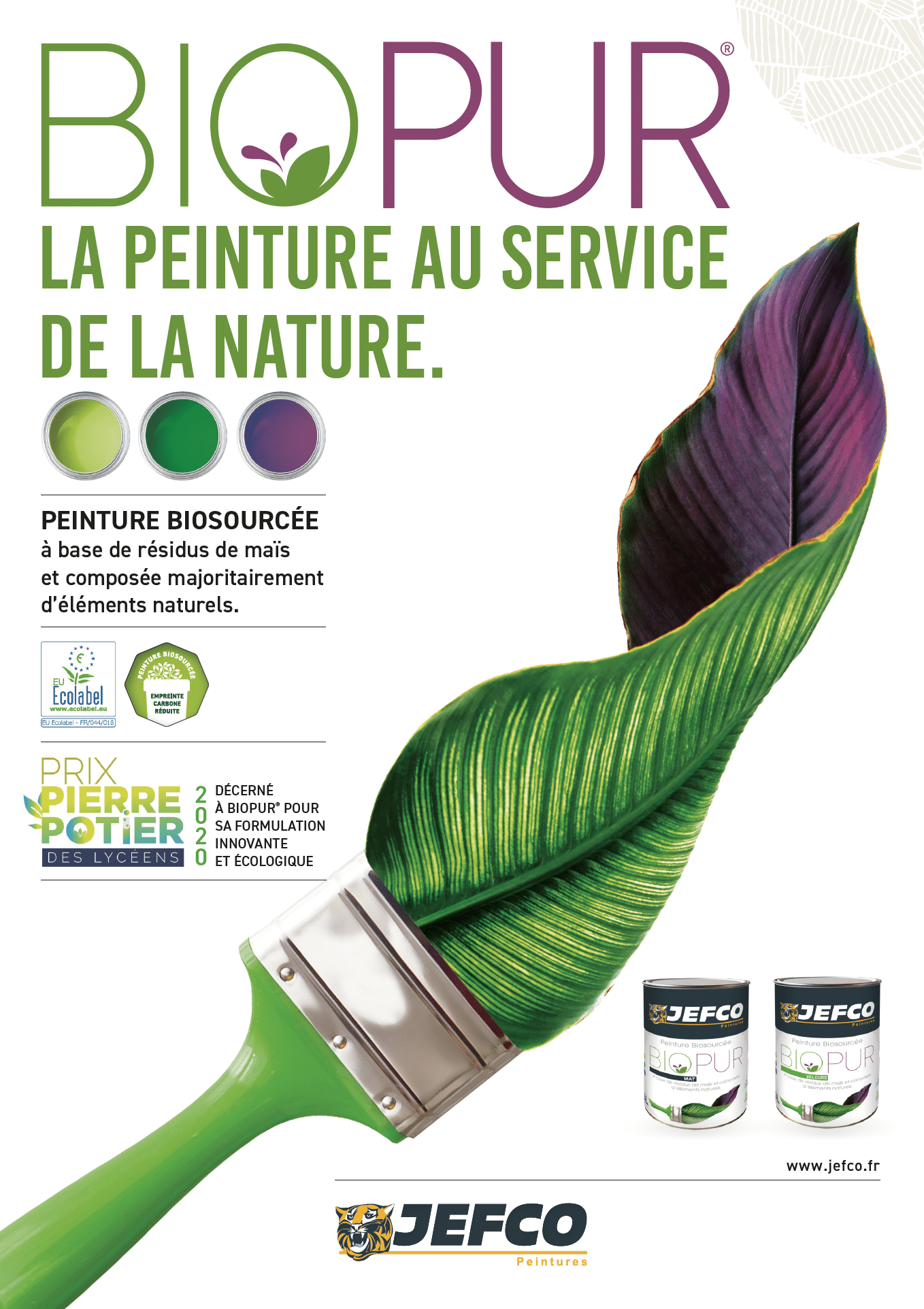 BIOPUR VELOURS - Peinture intérieure veloutée biosourcée – Image 2