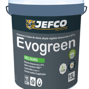 EVOGREEN VELOURS - Peinture intérieure veloutée végétale